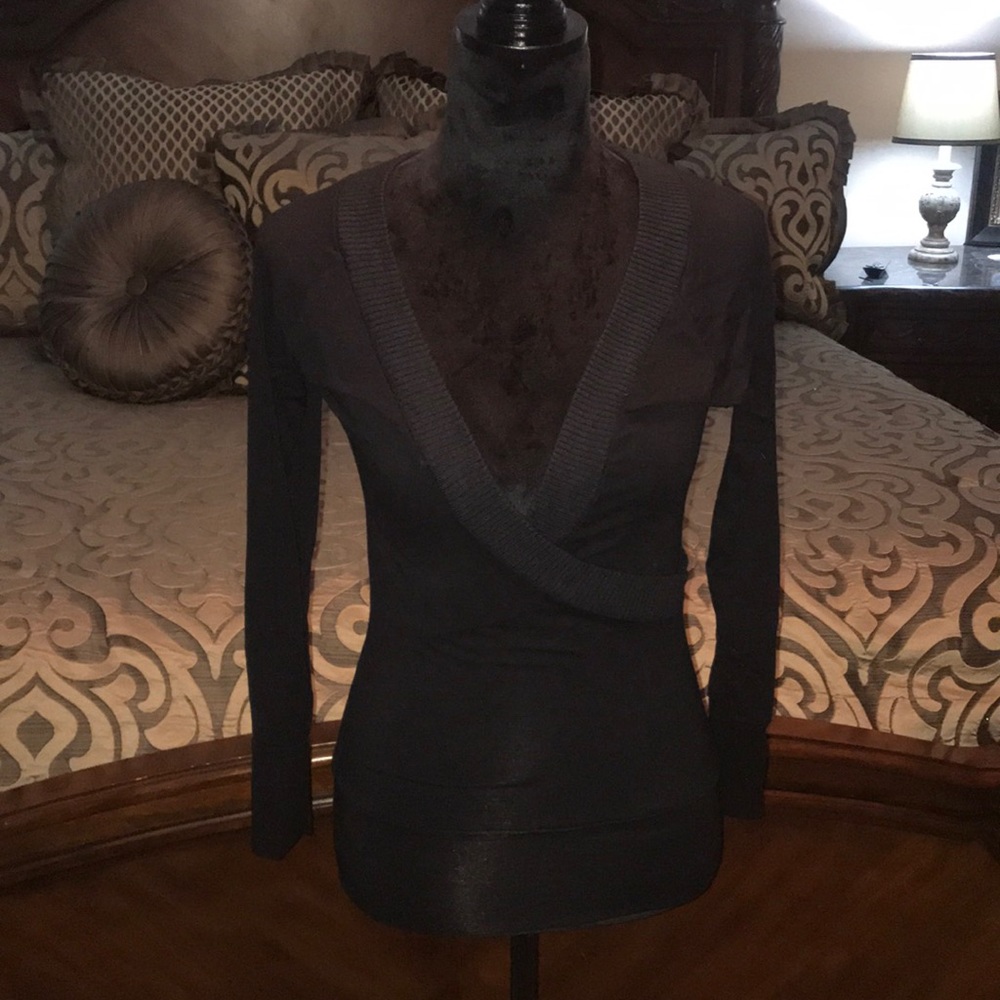 Black Long Sleeve Top